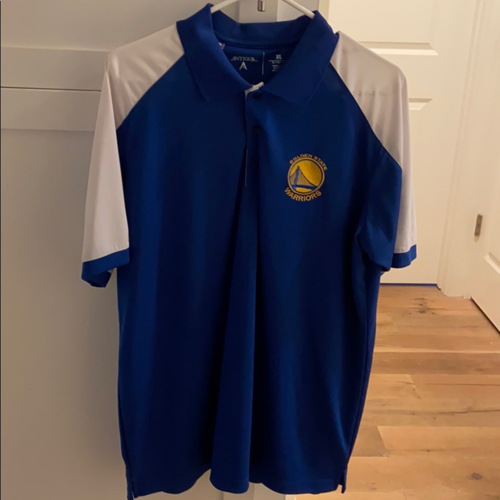 Golden State Warriors athletic wear. Men’s L